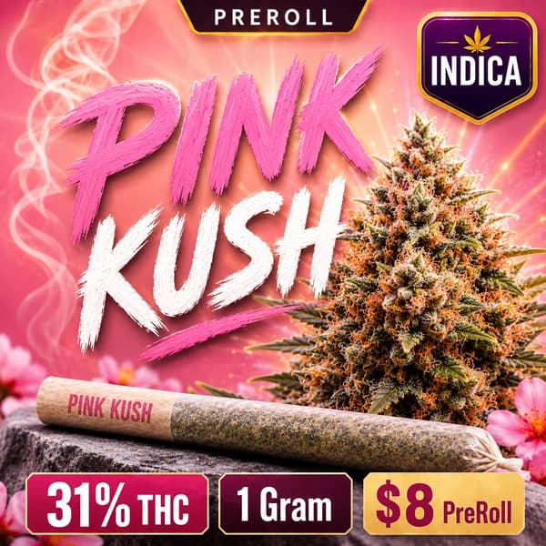 PINK KUSH 1G IND PR-ROLL product listing