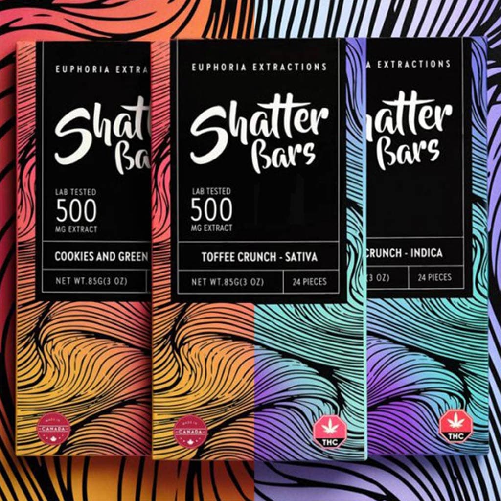 SHATTER BAR 500mg Indica / Sativa product listing
